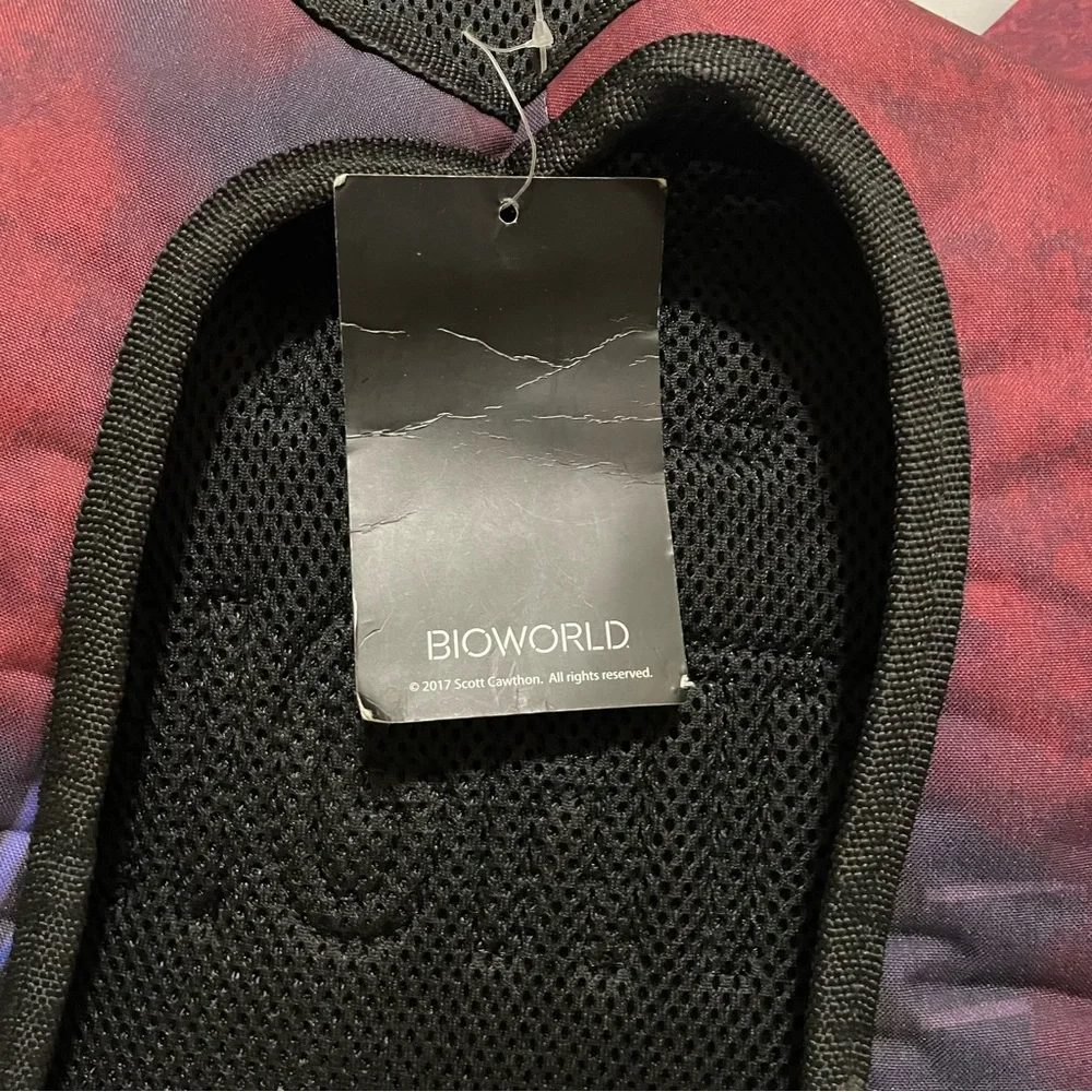 Five Nights At Freddy's Backpack LARGE FOXY FOX Pirate Face School Book Bag NEW - Picture 10 of 13